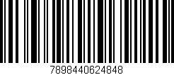 Código de barras (EAN, GTIN, SKU, ISBN): '7898440624848'