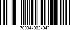Código de barras (EAN, GTIN, SKU, ISBN): '7898440624947'