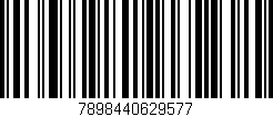 Código de barras (EAN, GTIN, SKU, ISBN): '7898440629577'