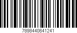 Código de barras (EAN, GTIN, SKU, ISBN): '7898440641241'
