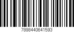 Código de barras (EAN, GTIN, SKU, ISBN): '7898440641593'