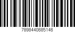 Código de barras (EAN, GTIN, SKU, ISBN): '7898440685146'