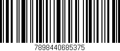 Código de barras (EAN, GTIN, SKU, ISBN): '7898440685375'