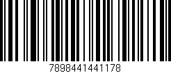 Código de barras (EAN, GTIN, SKU, ISBN): '7898441441178'