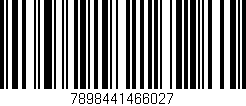 Código de barras (EAN, GTIN, SKU, ISBN): '7898441466027'