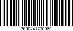 Código de barras (EAN, GTIN, SKU, ISBN): '7898441700060'