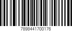 Código de barras (EAN, GTIN, SKU, ISBN): '7898441700176'