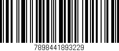 Código de barras (EAN, GTIN, SKU, ISBN): '7898441893229'
