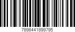 Código de barras (EAN, GTIN, SKU, ISBN): '7898441899795'