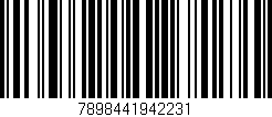 Código de barras (EAN, GTIN, SKU, ISBN): '7898441942231'