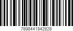 Código de barras (EAN, GTIN, SKU, ISBN): '7898441942828'