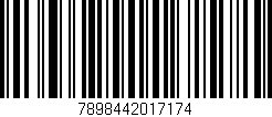 Código de barras (EAN, GTIN, SKU, ISBN): '7898442017174'