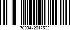 Código de barras (EAN, GTIN, SKU, ISBN): '7898442017532'
