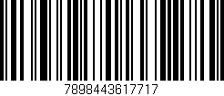 Código de barras (EAN, GTIN, SKU, ISBN): '7898443617717'