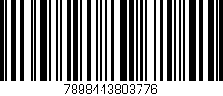 Código de barras (EAN, GTIN, SKU, ISBN): '7898443803776'