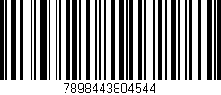 Código de barras (EAN, GTIN, SKU, ISBN): '7898443804544'