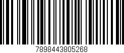 Código de barras (EAN, GTIN, SKU, ISBN): '7898443805268'