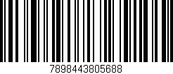 Código de barras (EAN, GTIN, SKU, ISBN): '7898443805688'