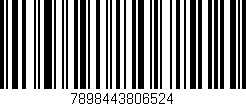 Código de barras (EAN, GTIN, SKU, ISBN): '7898443806524'