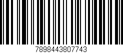 Código de barras (EAN, GTIN, SKU, ISBN): '7898443807743'