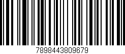 Código de barras (EAN, GTIN, SKU, ISBN): '7898443809679'