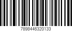 Código de barras (EAN, GTIN, SKU, ISBN): '7898446320133'