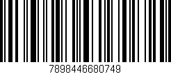 Código de barras (EAN, GTIN, SKU, ISBN): '7898446680749'