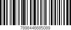 Código de barras (EAN, GTIN, SKU, ISBN): '7898446685089'