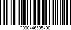 Código de barras (EAN, GTIN, SKU, ISBN): '7898446685430'
