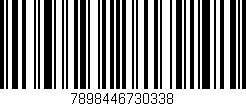 Código de barras (EAN, GTIN, SKU, ISBN): '7898446730338'