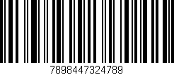 Código de barras (EAN, GTIN, SKU, ISBN): '7898447324789'