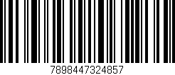 Código de barras (EAN, GTIN, SKU, ISBN): '7898447324857'