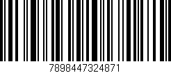 Código de barras (EAN, GTIN, SKU, ISBN): '7898447324871'