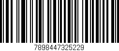 Código de barras (EAN, GTIN, SKU, ISBN): '7898447325229'