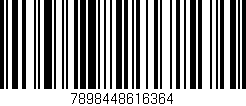 Código de barras (EAN, GTIN, SKU, ISBN): '7898448616364'