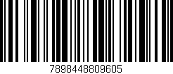 Código de barras (EAN, GTIN, SKU, ISBN): '7898448809605'