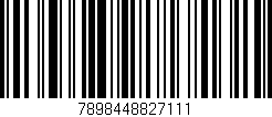 Código de barras (EAN, GTIN, SKU, ISBN): '7898448827111'