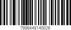 Código de barras (EAN, GTIN, SKU, ISBN): '7898449140028'