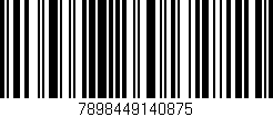 Código de barras (EAN, GTIN, SKU, ISBN): '7898449140875'