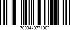 Código de barras (EAN, GTIN, SKU, ISBN): '7898449771987'