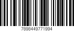 Código de barras (EAN, GTIN, SKU, ISBN): '7898449771994'