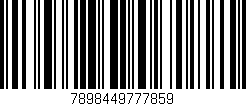 Código de barras (EAN, GTIN, SKU, ISBN): '7898449777859'