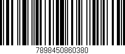 Código de barras (EAN, GTIN, SKU, ISBN): '7898450860380'