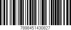 Código de barras (EAN, GTIN, SKU, ISBN): '7898451430827'