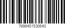 Código de barras (EAN, GTIN, SKU, ISBN): '7898451530640'
