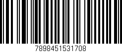 Código de barras (EAN, GTIN, SKU, ISBN): '7898451531708'