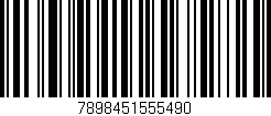 Código de barras (EAN, GTIN, SKU, ISBN): '7898451555490'