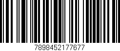 Código de barras (EAN, GTIN, SKU, ISBN): '7898452177677'