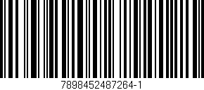 Código de barras (EAN, GTIN, SKU, ISBN): '7898452487264-1'