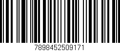 Código de barras (EAN, GTIN, SKU, ISBN): '7898452509171'